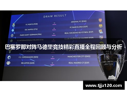 巴塞罗那对阵马德里竞技精彩直播全程回顾与分析